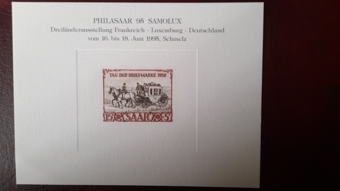 1995 Philasaar Samolux carton-6000 ex-MNH