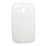 Husa silicon alba pentru HTC Desire C