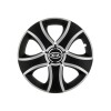 Set 4 Capace Roti 15 inchi (R15) Bis Gri-Negru, Compatibile Cu Kia, Autohelix MSA