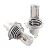 Bec auto H4 55W +100% 12V LED 6000K offroad