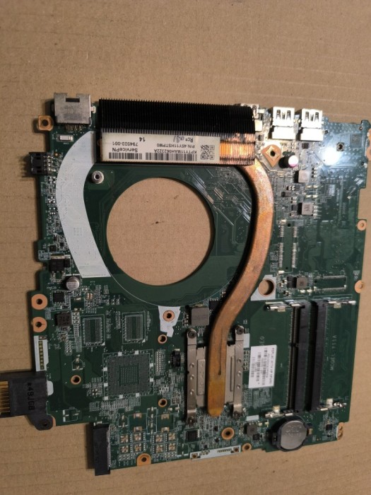 Placa de baza HP 15-P 15-P199NA p157na DAY11AMB6E0 Intel core i5-4288U (IB)