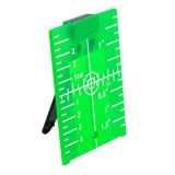 Placa tinta verde pentru nivele laser, cu scala precisa cm/inch