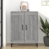 vidaXL Servantă, gri sonoma, 69,5x34x90 cm, lemn compozit
