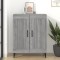 Gossi dulap, gri sonoma, 69,5x34x90 cm, lemn compozit