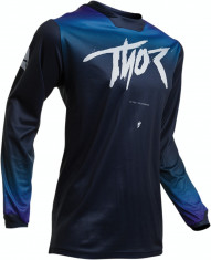 Tricou Dame Atv/Cross Thor Pulse Fader albastru/gri XS Cod Produs: MX_NEW 29110192PE foto