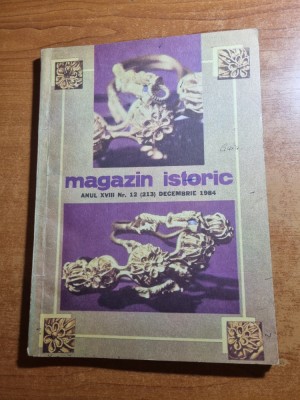 revista magazin istoric decembrie 1984 foto