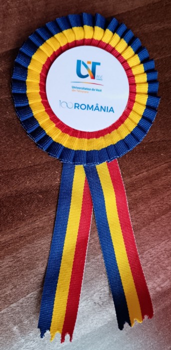 C7 18 - Cocarda tricolora - Tematica invatamant Universitatea de Vest Timisoara