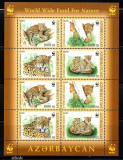 AZERBAIJAN 2005, Fauna, Feline, WWF, serie neuzata, MNH, Nestampilat