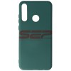 Husa Silicon Huawei Y6p Midnight Green - Protectie Premium High Copy