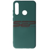 Husa Silicon Huawei Y6p Midnight Green - Protectie Premium High Copy
