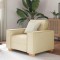 Gossi canapea fotoliu crem 60 cm material textil
