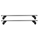 Set bare transversale portbagaj din aluminiu marca Twinny Load TL A10, kit complet cu bare, suporti si antifurt cu cheie, Ford Mondeo 3, 202007, cu