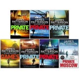 James Patterson Private Series Books 9 - 15 Collection Set (private Vegas, Private Sydney, Private Paris, Private Delhi, Private Princess &amp; More)