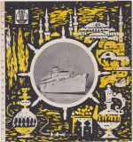 Romania ONT Carpati Motonava M/n Transilvania Constanta Istambul Pliant turism in limba germana