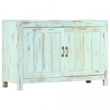Servantă, albastru deschis, 110x35x70 cm, lemn masiv de mango, vidaXL