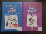 2 volume JURNALUL UNUI PUȘTI - Jeff Kinney: Adevărul gol-goluț / Rodrick e cel mai tare