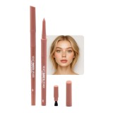 Creion-gel de buze, Global Fashion, velvet smooth lipliner, 02