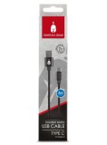 Cablu Usb Dublu Spartan Gear Tip C 2m S Negru PS5|XBOX SERIES X