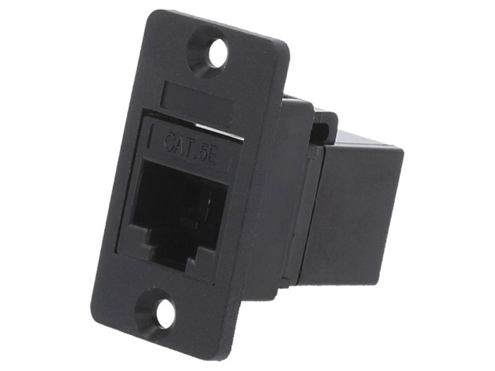 Conector adaptor SLIM Cat 5e 8p8c
