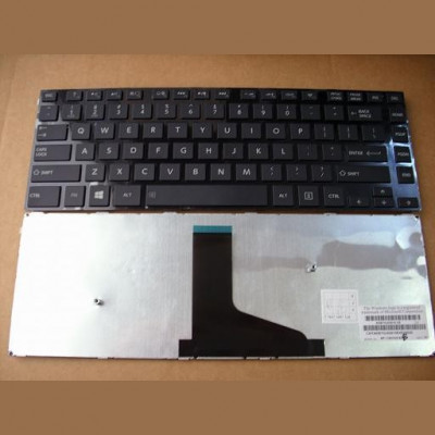 Tastatura laptop noua TOSHIBA L40-A Glossy Frame Black (For WIN8) US foto