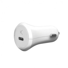 Incarcator Auto Ksix Usb-Type C 18W Alb foto