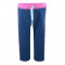 Pantaloni sport pentru fetite Atut 4280, Bleumarin