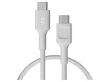 Cablu USB-C 2.0 Green Cell 0,3m Alb 100W PVC KABGC100PF30SW
