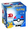 Puzzle 3d glob pokemon, Ravensburger