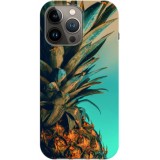 Husa compatibila cu Apple iPhone 12 Mini Pineapple, Silicon, TPU, Viceversa, Transparent, Carcasa
