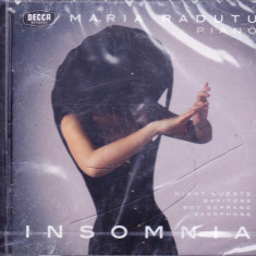 CD Clasic: Maria Radutu - Insomnia ( 2016, original DECCA, SIGILAT )