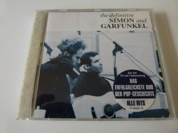 tHE DEFINITIVE - sIMON AND gARFUNKEL, CD