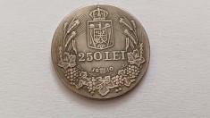 Romania -250 Lei 1940-Replica dupa moneda 250 Lei 1940