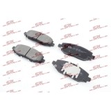 Placute frana Jeep Wrangler 4 (Jl), 2.0 T-GDi (JL72, JL74), 2.2 Multijet 2 (JL72, JL74), punte spate, cu indicator uzura acustic, SRLine