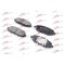 Placute frana Jeep Wrangler 4 (Jl), 2.0 T-GDi (JL72, JL74), 2.2 Multijet 2 (JL72, JL74), punte spate, cu indicator uzura acustic, SRLine