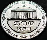Moneda exotica 500 SOM - UZBEKISTAN, anul 2018 *cod 4973 B = UNC