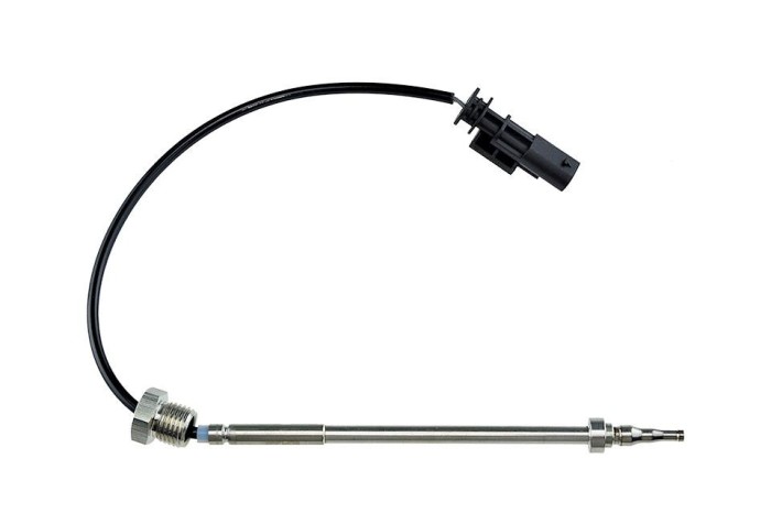Senzor temperatura filtru particule Opel Insignia A 2.0cdti 2014-, Zafira C 2.0cdti 2015-, in spatele turbocompresorului, NTY EGT-PL-041