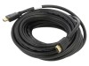 Cablu HDMI 1.4 10m negru PVC cu mufă la ambele capete