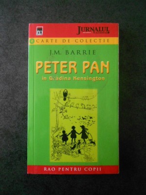 J. M. BARRIE - PETER PAN IN GRADINA KENSINGTON foto