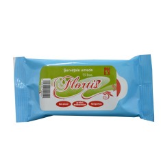 SERVETELE UMEDE PARFUMATE FLORTIS 15BUC