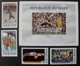 Niger 1980 Sport Olympic games Moscow set+perf. sheet MNH DA.084, Nestampilat