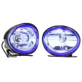Proiectoare auto X-Fog albastre 12V 2buc Garage AutoRide