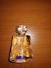 Greutate hartie prespapier decorativ din sticla cristal 1985 Nybro Suedia in forma greutate de cantar