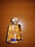 Greutate hartie prespapier cristal 1985 Nybro Suedia forma greutate de cantar