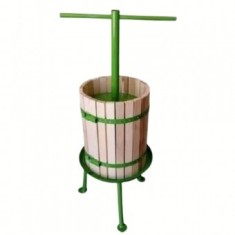 Presa struguri demontabila Vivatechnix VMD-32AD, capacitate 32 l, lemn de fag, Inaltime 79 cm, Diametru cos 35 cm