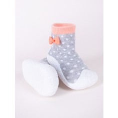 Mocasini pentru copii cu talpa antiderapanta - Dots (Marime Disponibila: