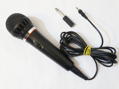 Microfon SONY F-V120 cu fir de 2,9 m si jack de 3,5 mm foto