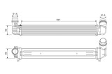VALEO 818389 Intercooler, compresor