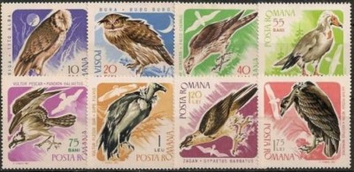1967 - Pasari de prada, serie neuzata foto