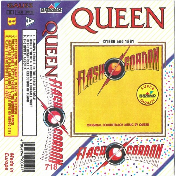 Casetă audio Queen &ndash; Flash Gordon (Original Soundtrack Music)