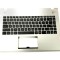 Carcasa superioara cu tastatura palmrest Laptop, Asus, N46, N46VZ, N46VB, N46VJ, N46VM, N46VZ, R401VB, R401VJ, R401VM, iluminata, diverse layout-uri